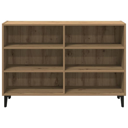 Credenza Rovere Artigianale 103,5x35x70 cm in Truciolato - homemem39