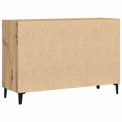 Credenza Rovere Artigianale 103,5x35x70 cm in Truciolato - homemem39