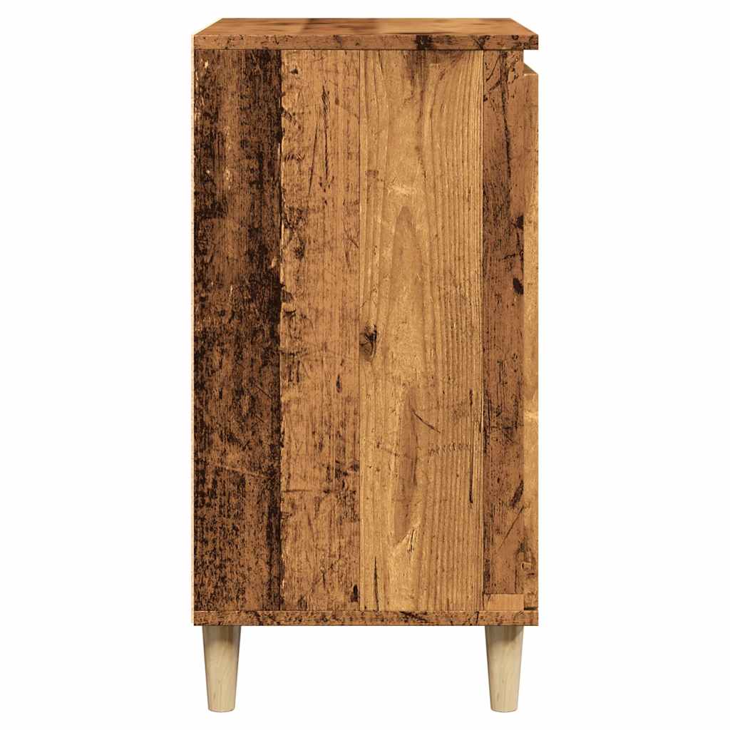 Credenza Legno Vecchio 60x35x70 cm in Legno Multistrato - homemem39