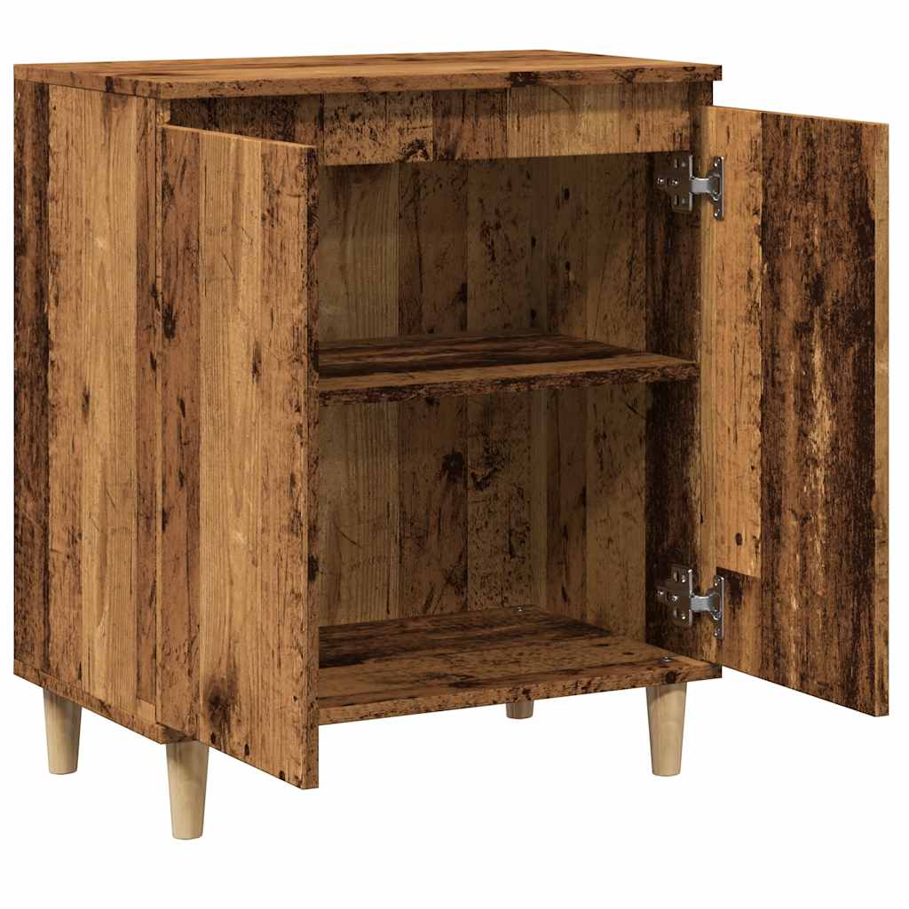 Credenza Legno Vecchio 60x35x70 cm in Legno Multistrato - homemem39