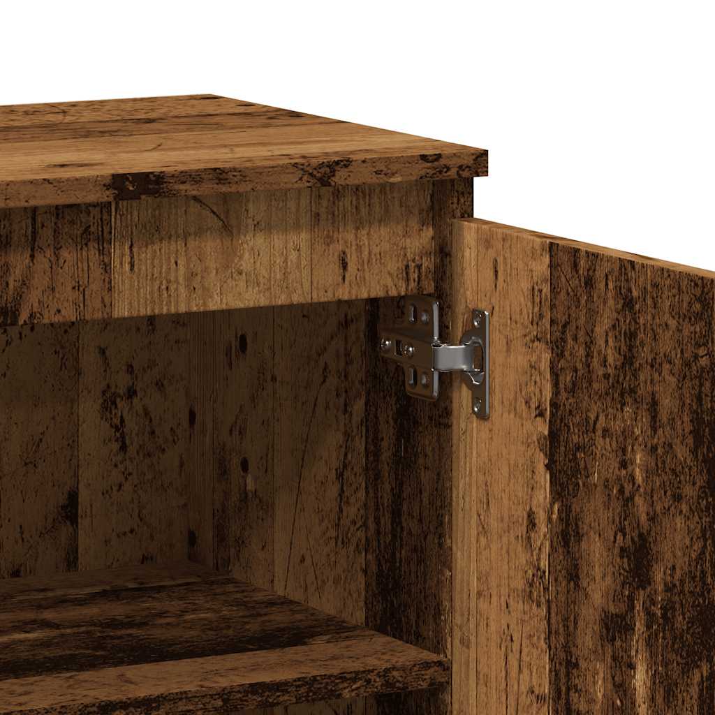 Credenza Legno Vecchio 60x35x70 cm in Legno Multistrato - homemem39