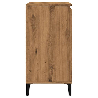 Credenza Rovere Artigianale 60x35x70 cm in Legno Multistrato - homemem39