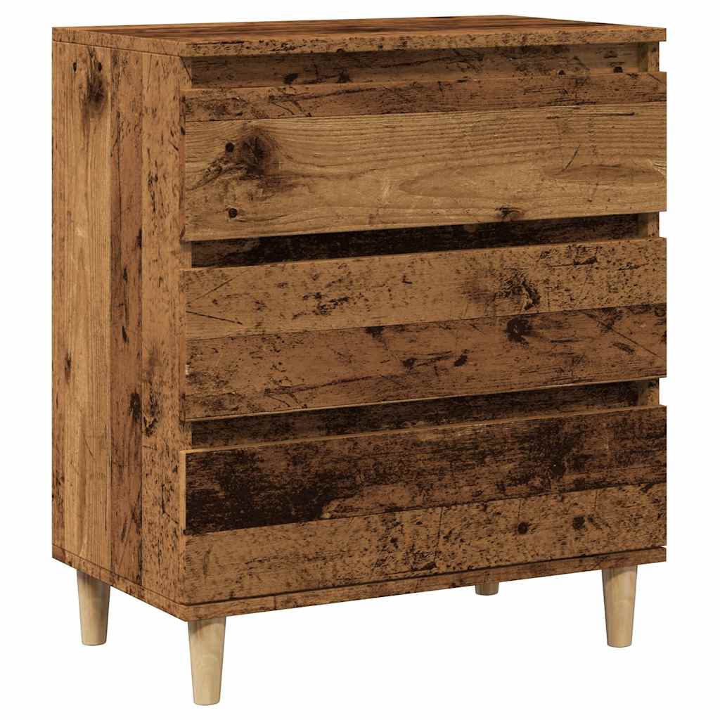 Credenza Legno Vecchio 60x35x70 cm in Legno Multistrato - homemem39