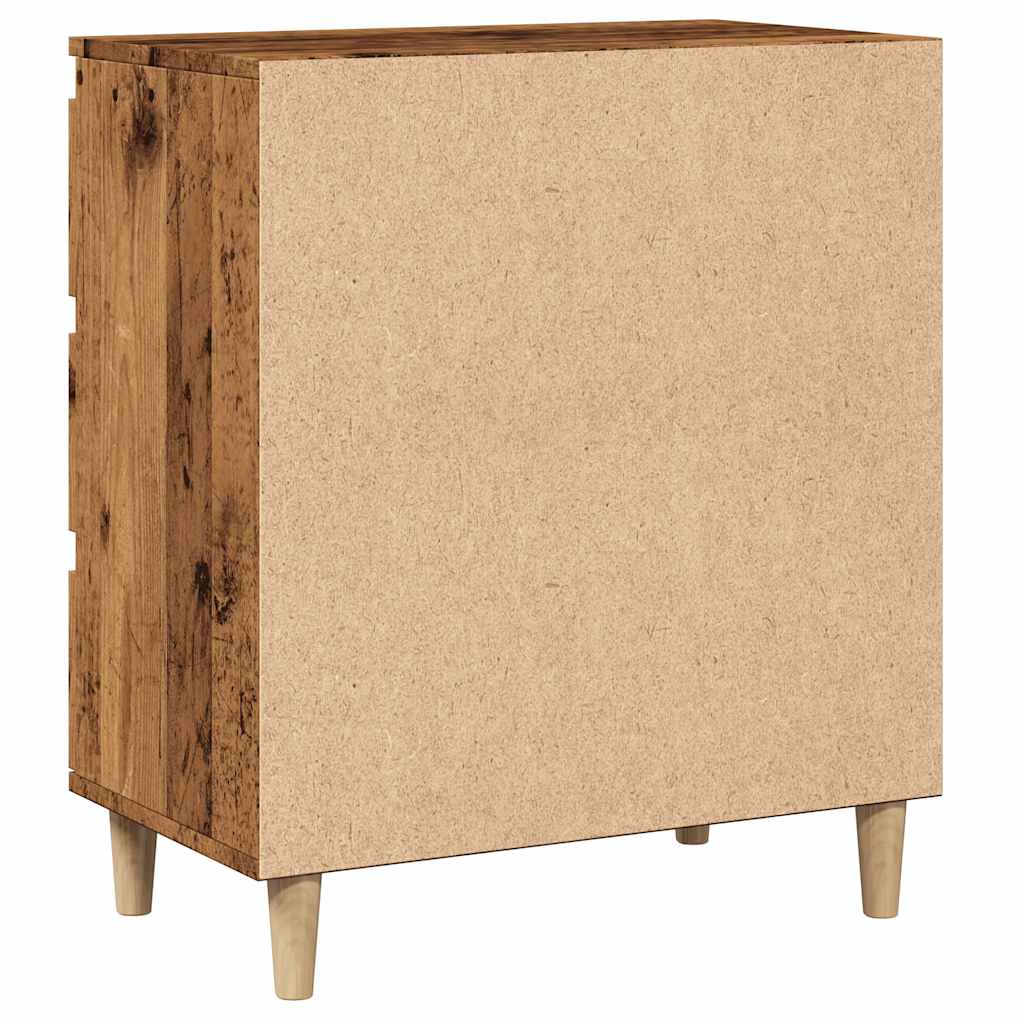 Credenza Legno Vecchio 60x35x70 cm in Legno Multistrato - homemem39