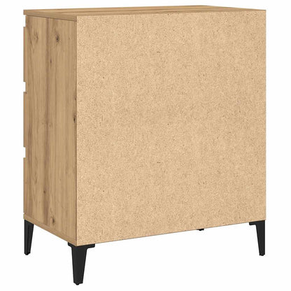 Credenza Rovere Artigianale 60x35x70 cm in Legno Multistrato - homemem39