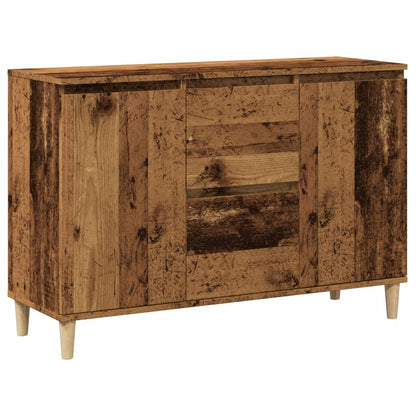 Credenza Legno Antico 102x35x70 cm in Legno Multistrato - homemem39