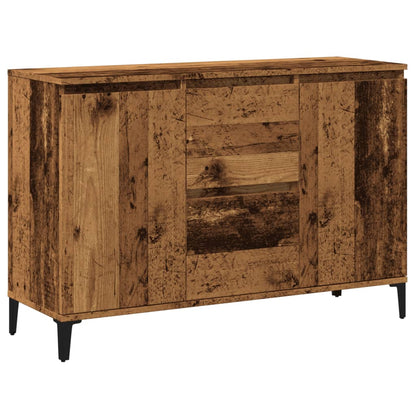 Credenza Legno Antico 102x35x70 cm in Legno Multistrato - homemem39