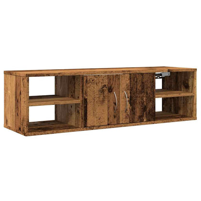 Armadietto a Muro Legno Vecchio 101x30x29 cm in Truciolato | homemem39