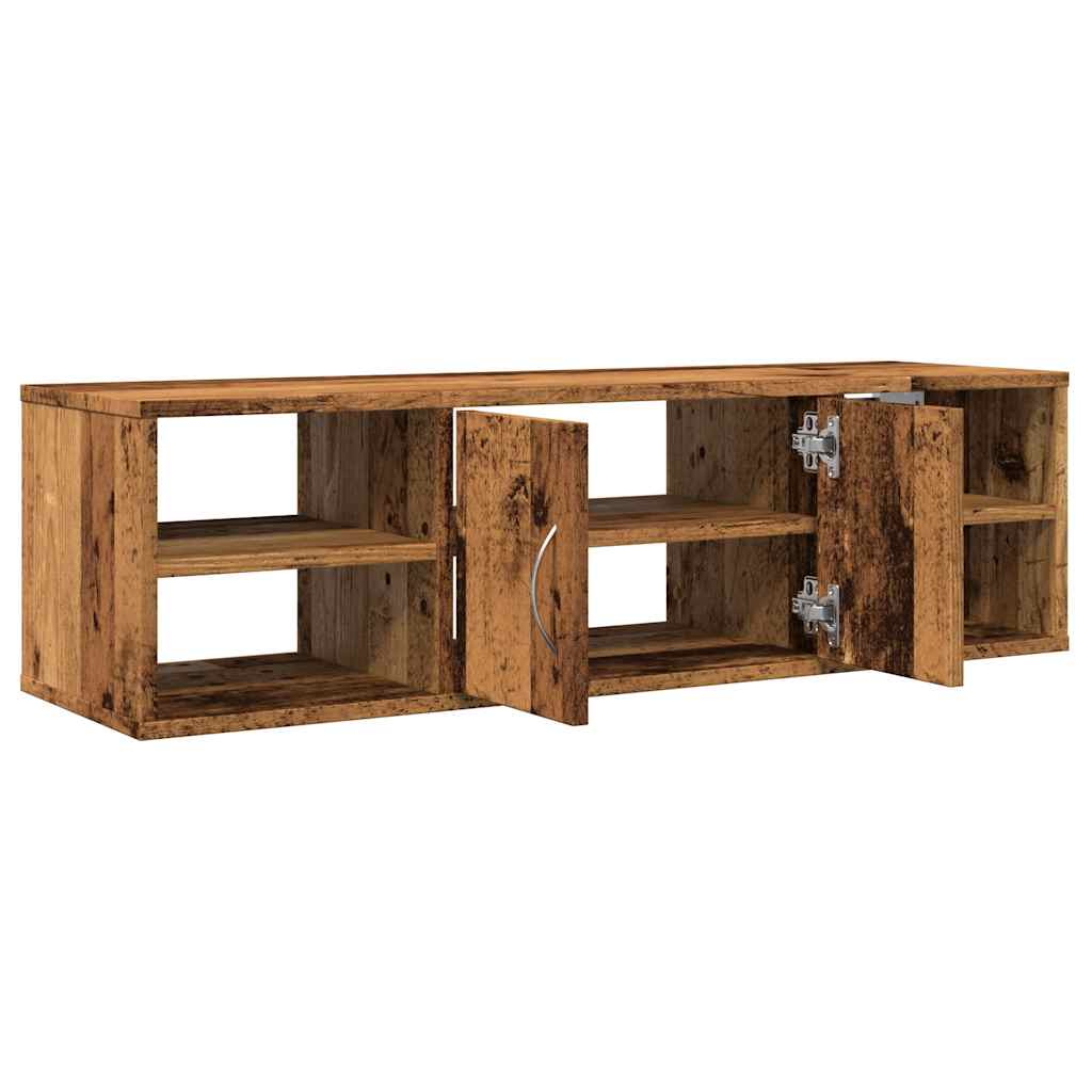 Armadietto a Muro Legno Vecchio 101x30x29 cm in Truciolato | homemem39