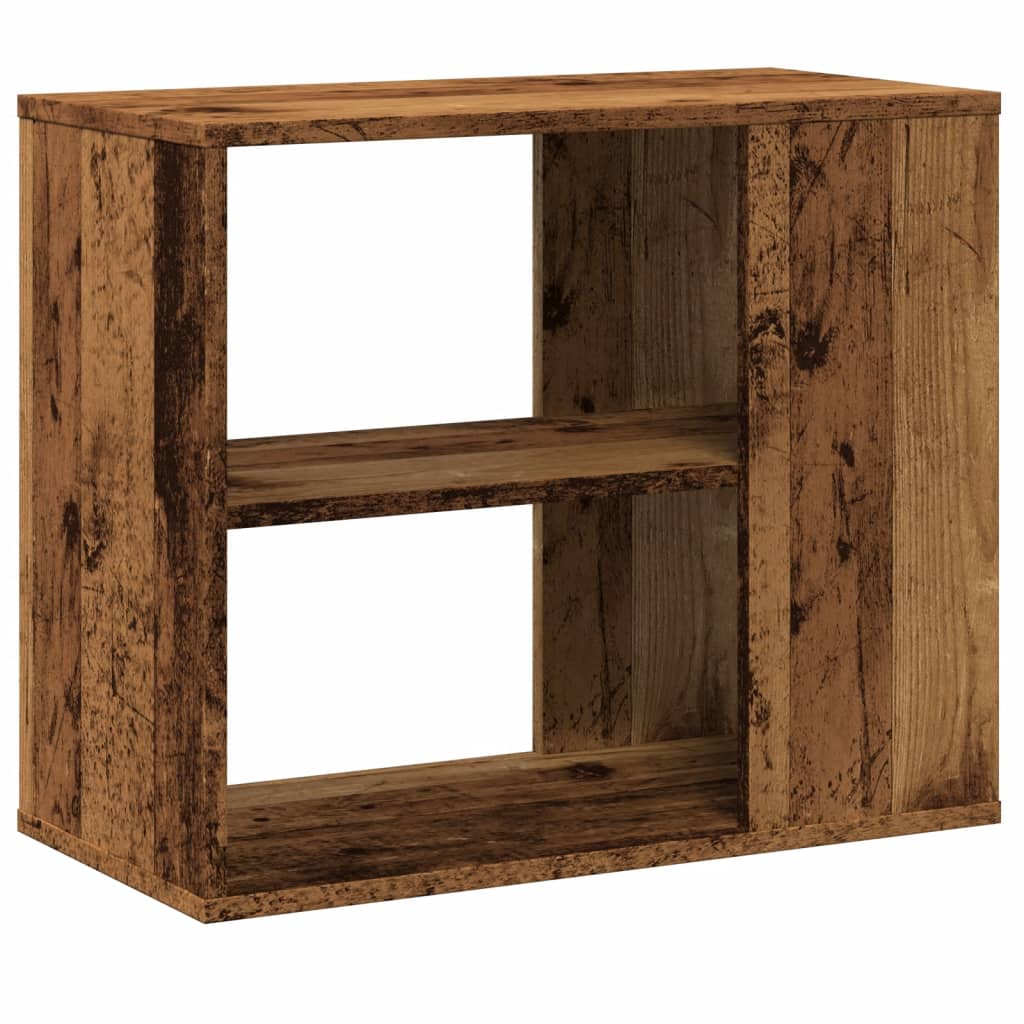 Mobiletto Laterale Legno Antico 60x30x50 cm Legno Multistrato - homemem39