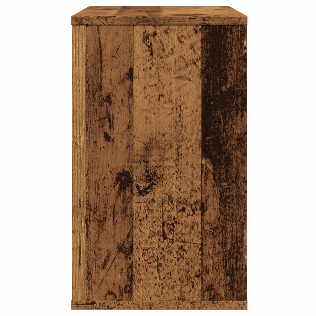 Mobiletto Laterale Legno Antico 60x30x50 cm Legno Multistrato | homemem39
