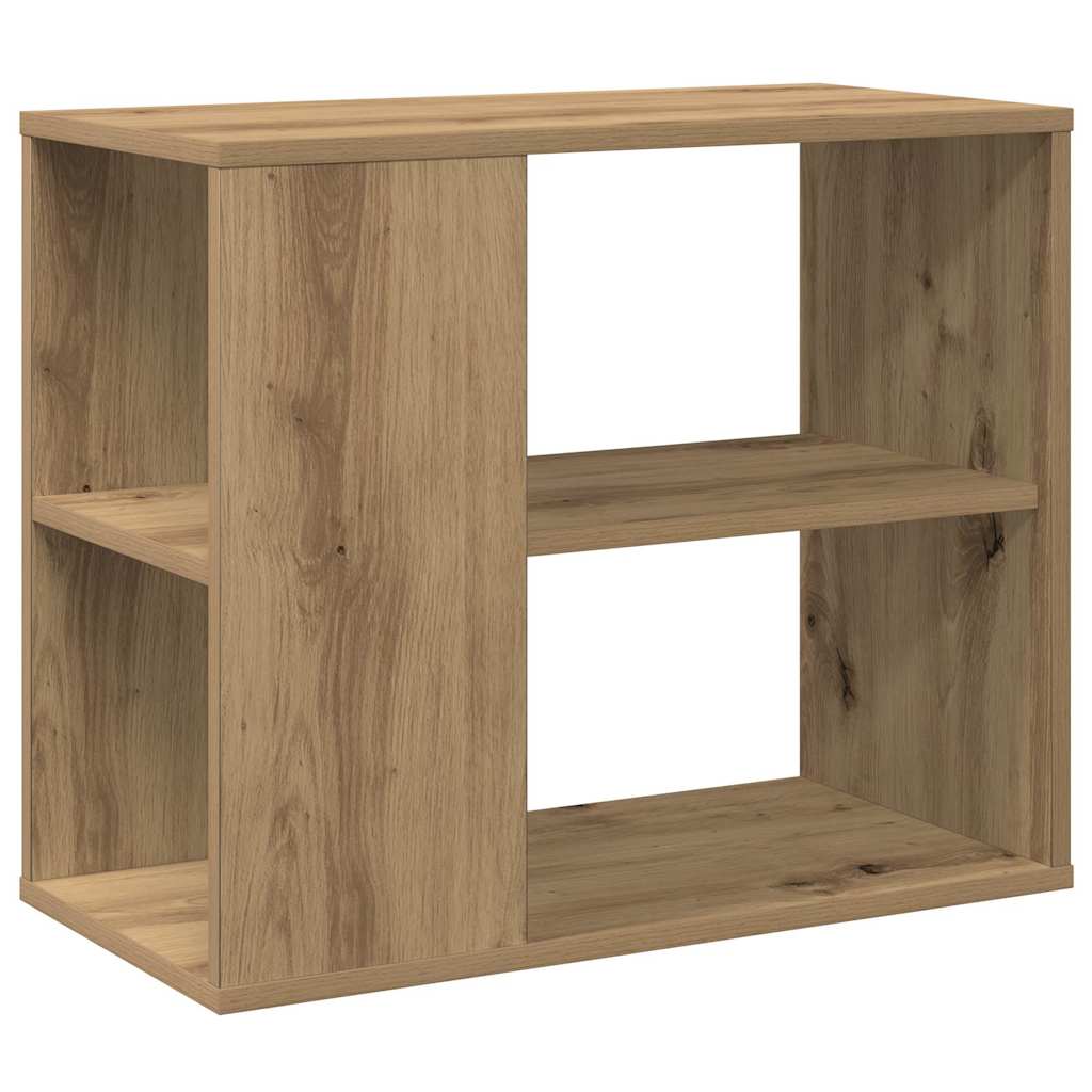 Mobiletto Laterale Rovere Artigianale 60x30x50 cm Multistrato | homemem39