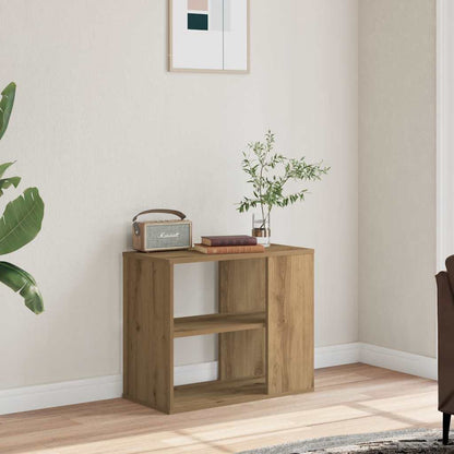 Mobiletto Laterale Rovere Artigianale 60x30x50 cm Multistrato | homemem39