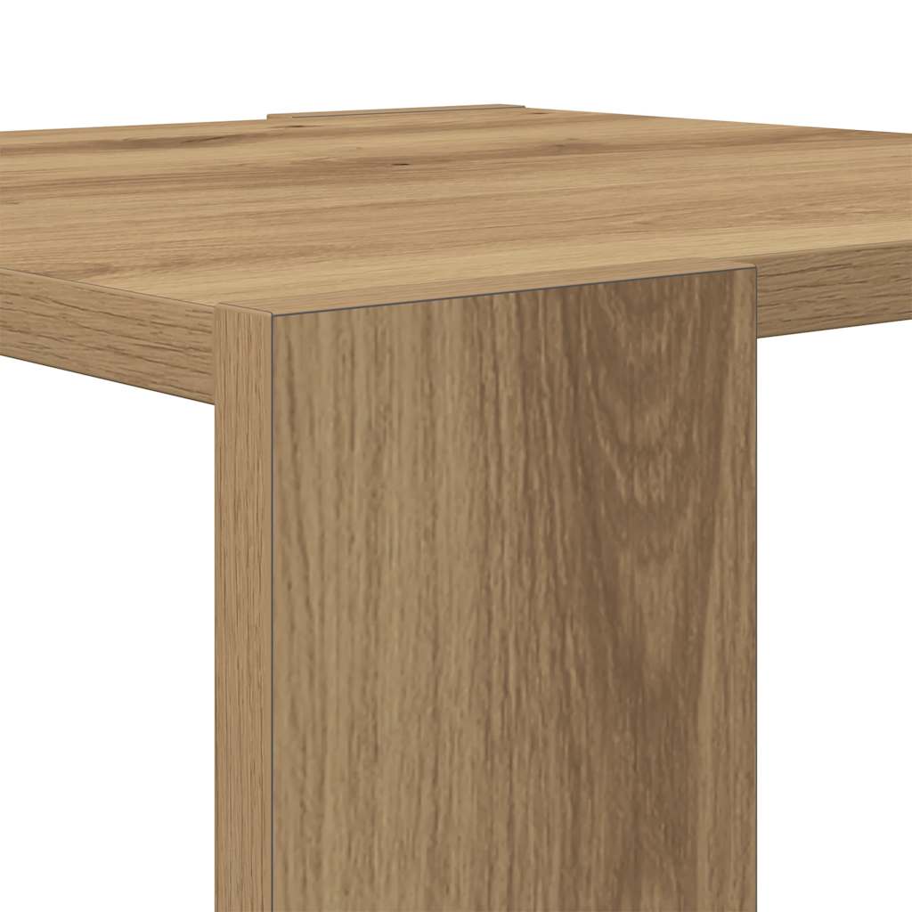 Tavolino Salotto Rovere Artigianale 40x40x30 cm in Truciolato | homemem39