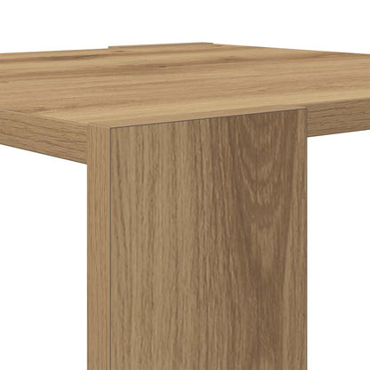 Tavolino Salotto Rovere Artigianale 40x40x30 cm in Truciolato | homemem39