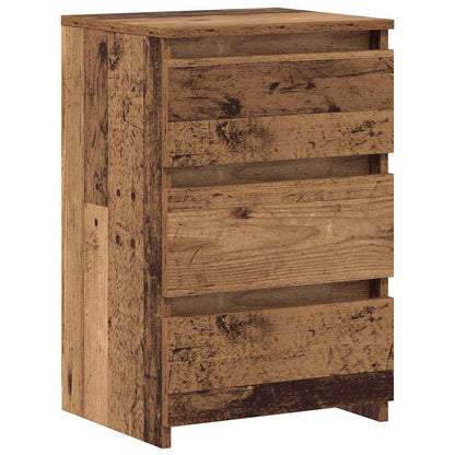 Comodini Legno Antico 2 pz 40x35x62,5 cm in Legno Multistrato - homemem39