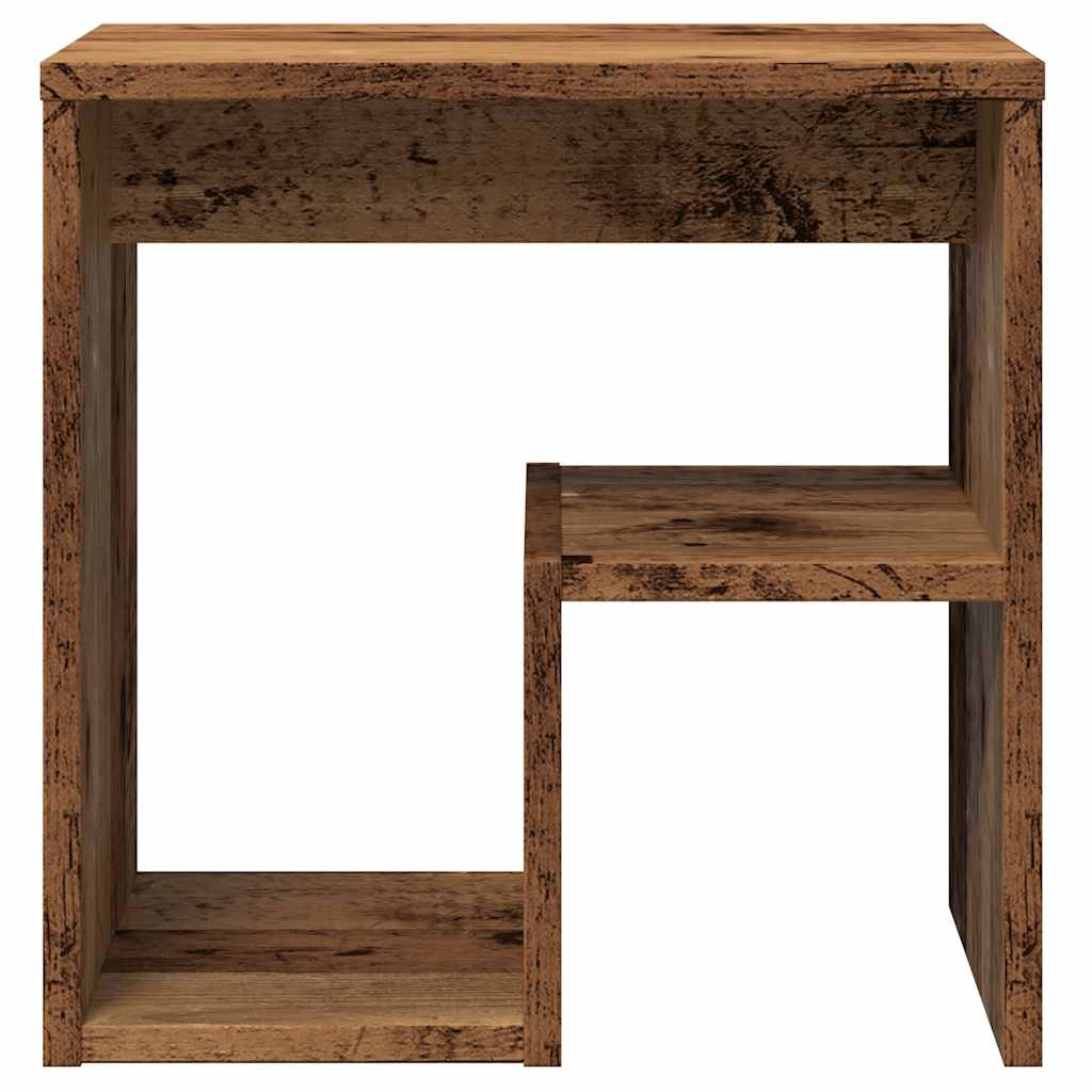 Comodini Legno Antico 2 pz 40x30x40 cm in Legno Multistrato - homemem39