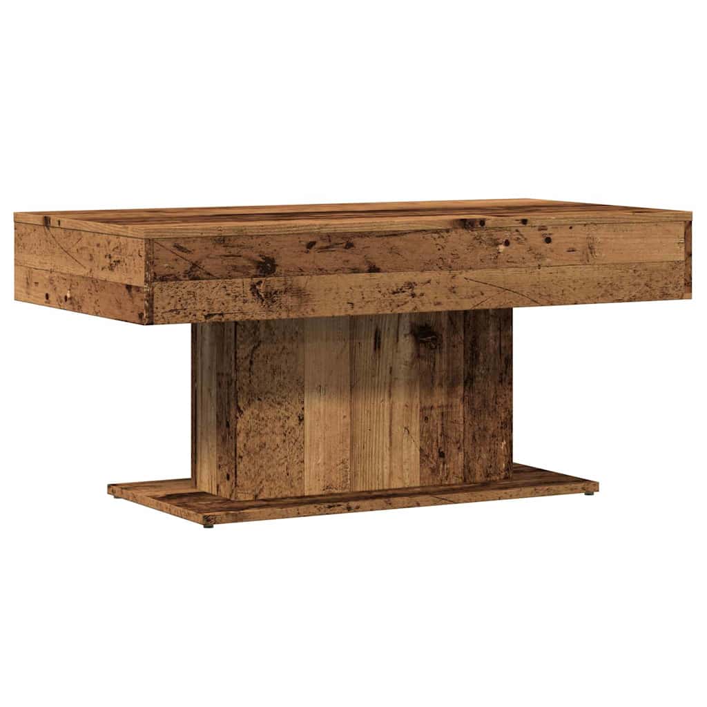 Tavolino da caffè Legno Antico 96x50x45 cm in Legno Multistrato | homemem39