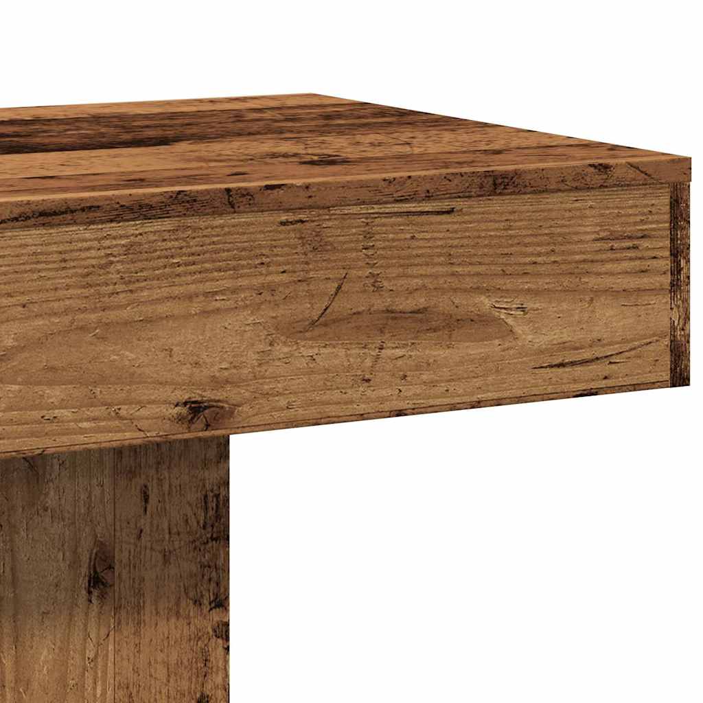 Tavolino da caffè Legno Antico 96x50x45 cm in Legno Multistrato | homemem39