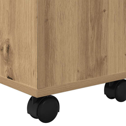 Tavolino Salotto Rovere Artigianale 60x60x38 cm in Truciolato