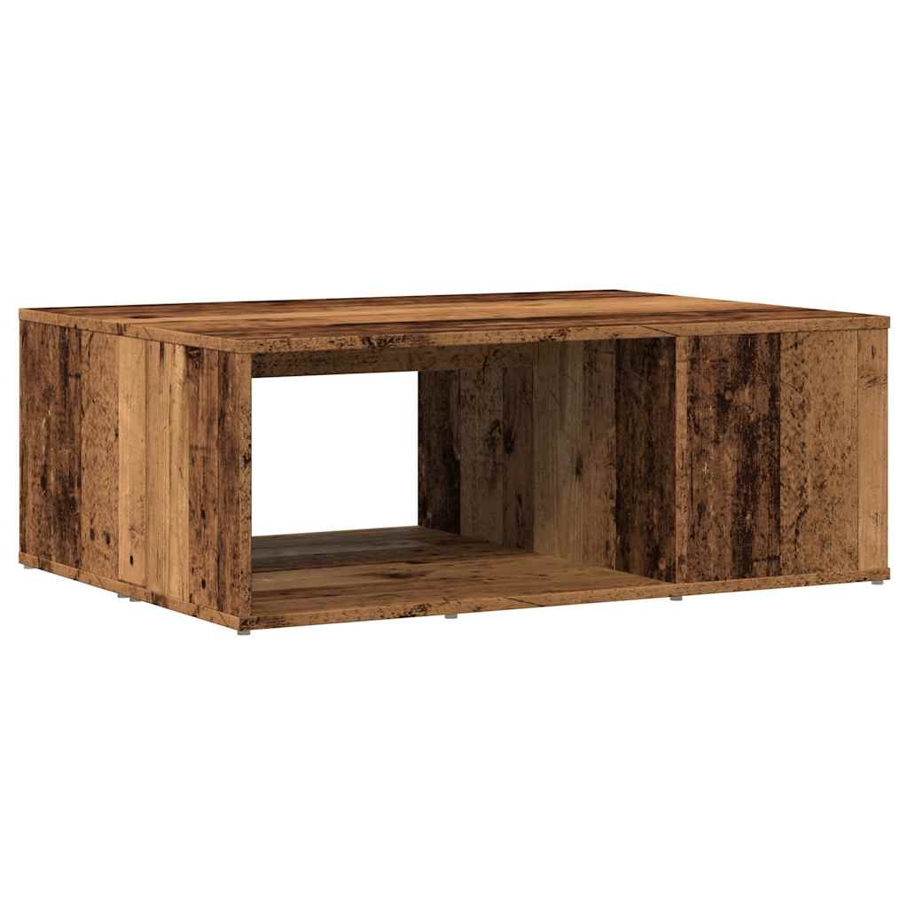 Tavolino da Salotto Legno Antico 90x67x33 cm in Truciolato | homemem39