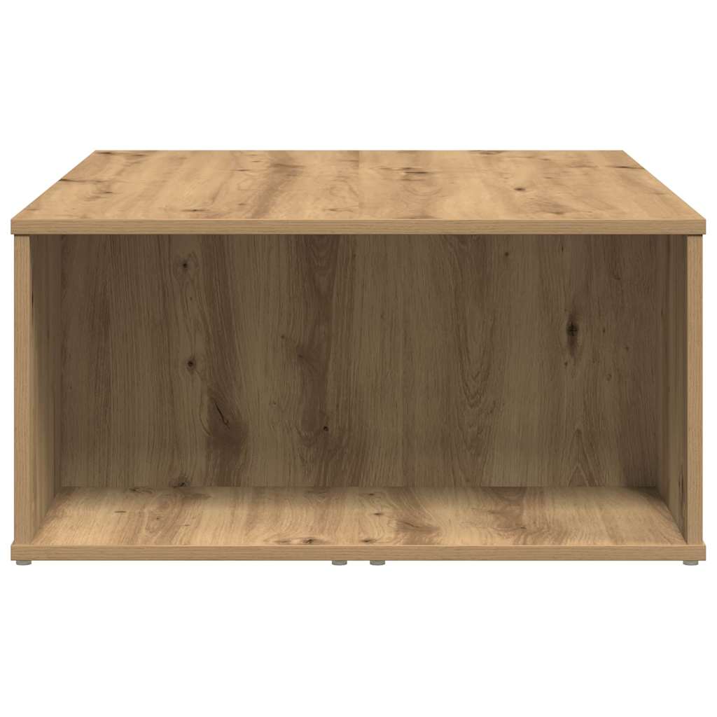 Tavolino da Salotto Rovere Artigianale 90x67x33 cm Truciolato | homemem39