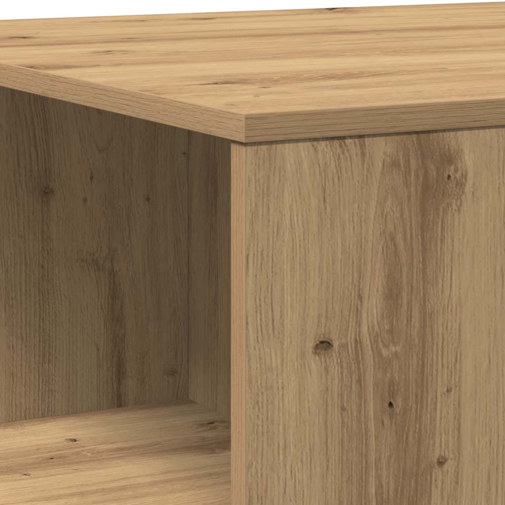 Tavolino da Salotto Rovere Artigianale 90x67x33 cm Truciolato | homemem39