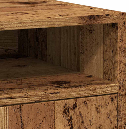 Armadio con Ruote Legno Vecchio 33x38x60 cm Legno Multistrato | homemem39