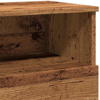 Comodini Legno Antico 2 pz 50x32x60 cm in Legno Multistrato - homemem39