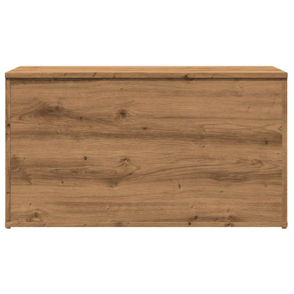 Cassapanca Rovere Artigianale 84x42x46 cm Legno Ingegnerizzato