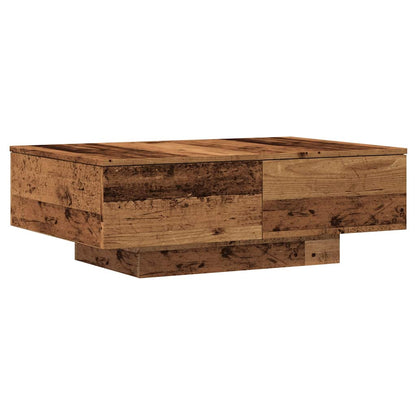 Tavolino da Salotto Legno Antico 90x60x31 cm Legno Multistrato | homemem39