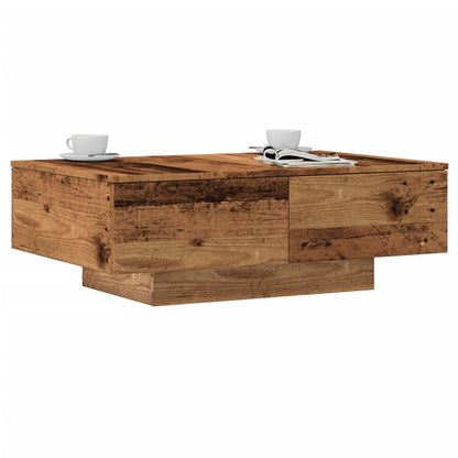 Tavolino da Salotto Legno Antico 90x60x31 cm Legno Multistrato | homemem39