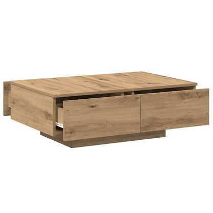 Tavolino da Salotto Rovere Artigianale 90x60x31 cm Truciolato | homemem39