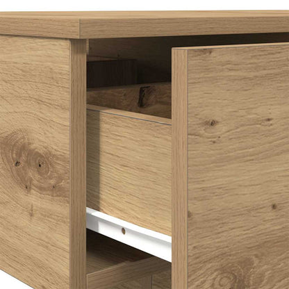 Tavolino da Salotto Rovere Artigianale 90x60x31 cm Truciolato | homemem39