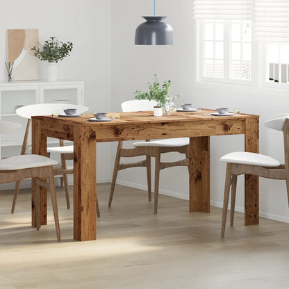 Tavolo da Pranzo Legno Antico 140x74,5x76 cm Legno Multistrato | homemem39