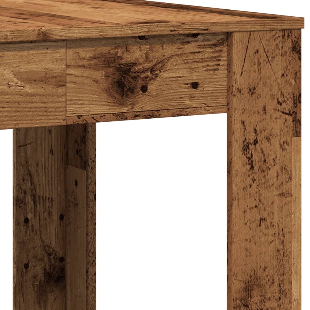 Tavolo da Pranzo Legno Antico 140x74,5x76 cm Legno Multistrato | homemem39