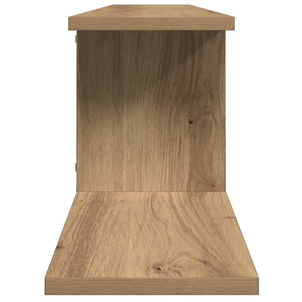 Scaffale TV Parete 125x18x23 cm