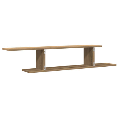 Scaffale TV Parete 125x18x23 cm