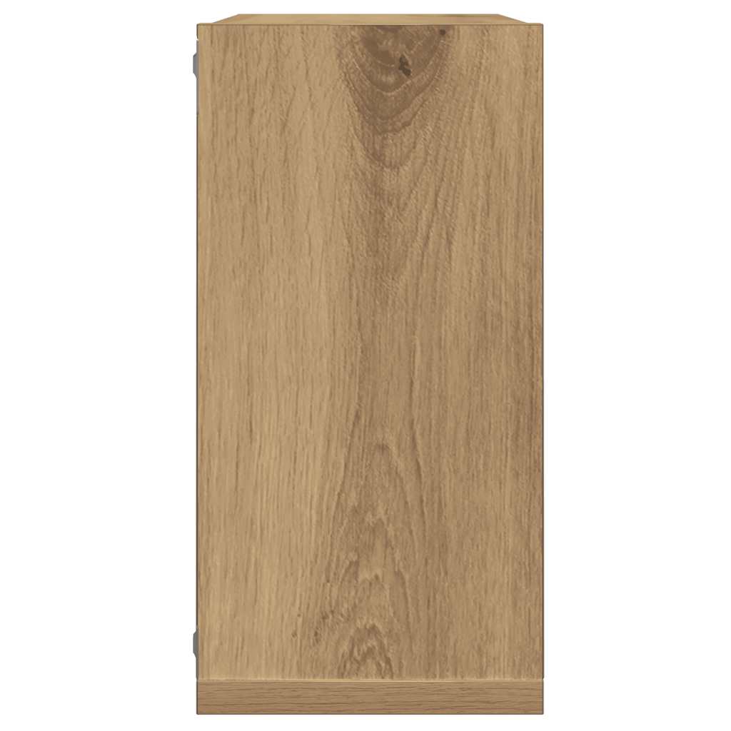 Mensole Parete a Cubo 2 pz Artigianale 30x15x30 cm Truciolato | homemem39