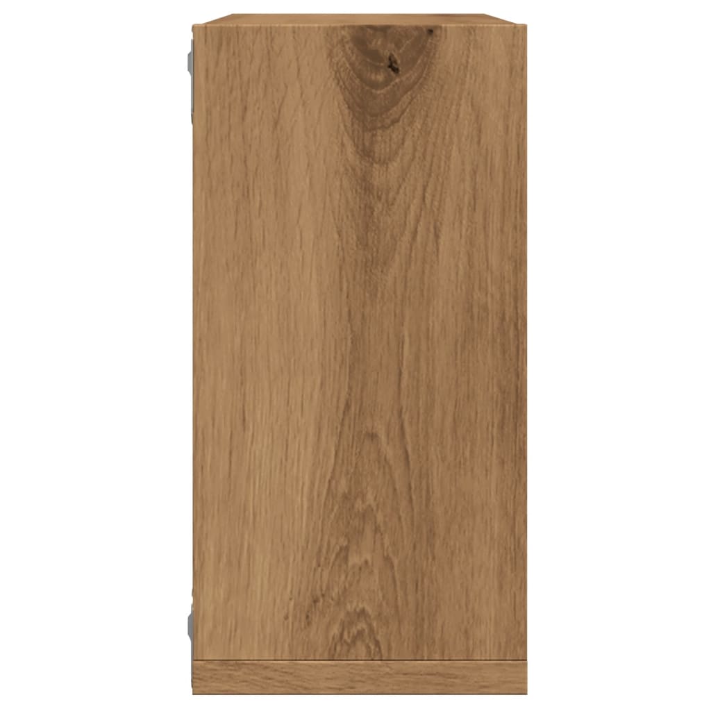 Mensole Parete a Cubo 4 pz Artigianale 30x15x30 cm Truciolato | homemem39