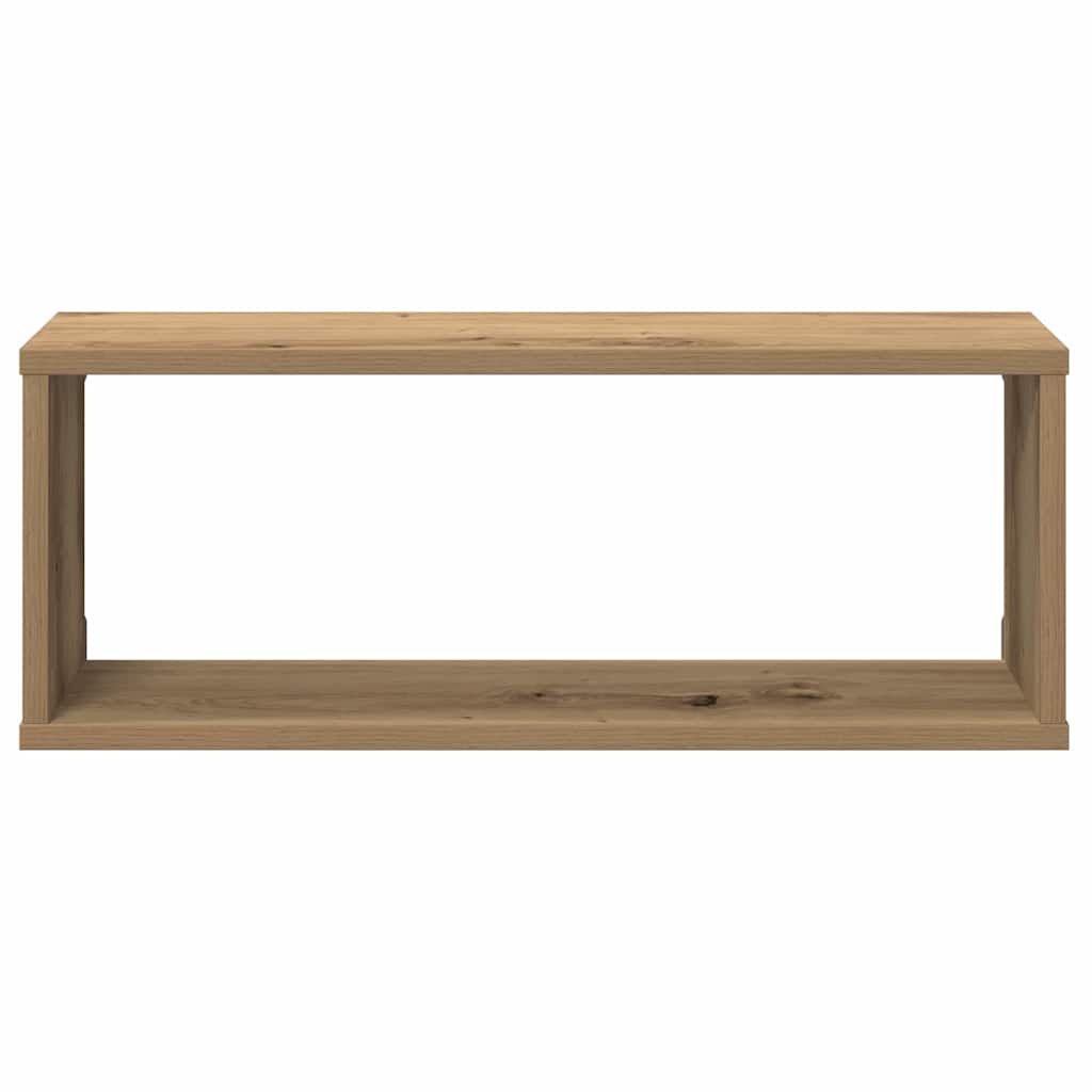 Mensole Parete a Cubo 2 pz Artigianale 30x15x30 cm Truciolato | homemem39