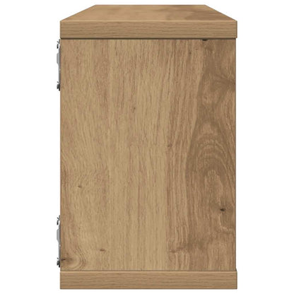 Mensole Parete a Cubo 4 pz Artigianale 30x15x30 cm Truciolato | homemem39