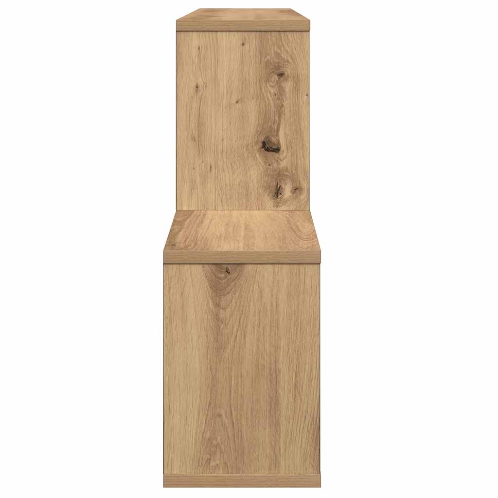 Scaffale a Parete Rovere Artigianale 100x18x53 cm Truciolato | homemem39