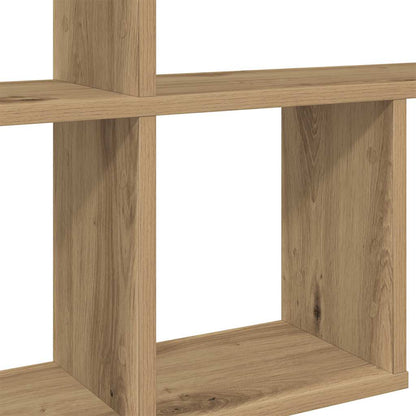 Scaffale a Parete Rovere Artigianale 100x18x53 cm Truciolato | homemem39