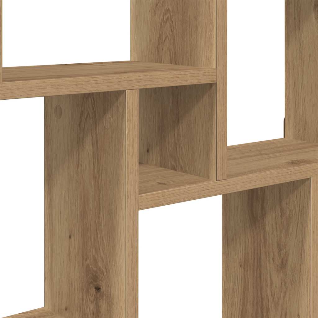Mensola a Muro a Cubo Artigianale 78x15x93 cm Legno Multistrato | homemem39