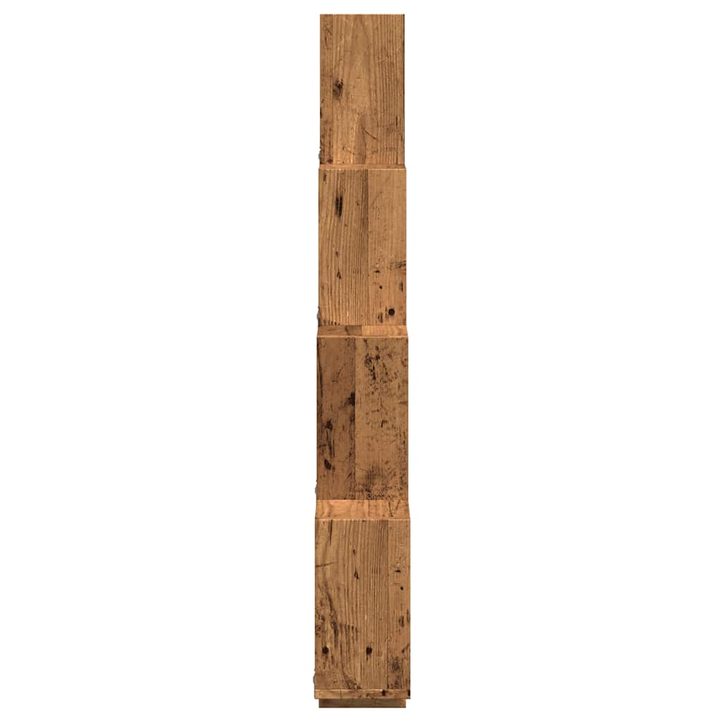 Mensola a Muro a Cubo Antico 90x15x119,5 cm Legno Multistrato | homemem39