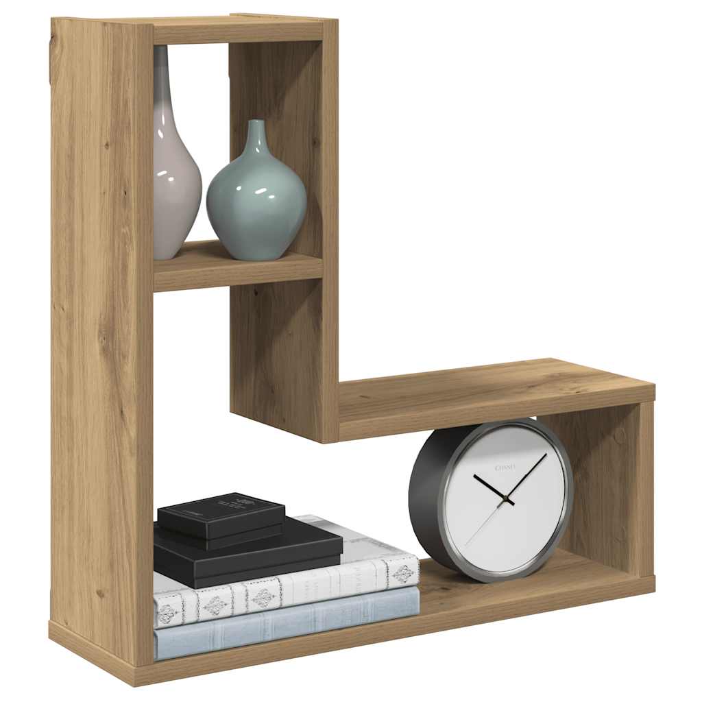Mensole Parete a Cubo 2 pz Artigianale 50x15x50 cm Truciolato | homemem39