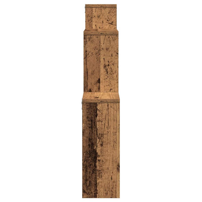 Mensola da Parete Legno Vecchio 80x15x78,5 cm Legno Multistrato | homemem39