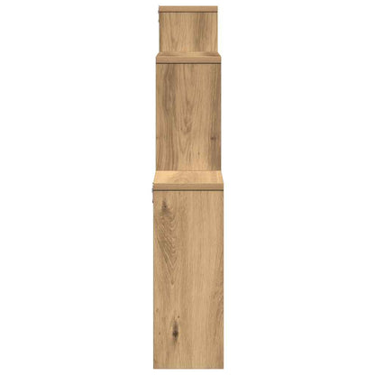 Scaffale a Parete Rovere Artigianale 80x15x78,5 cm Truciolato | homemem39