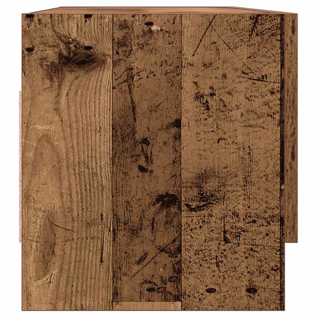 Armadio in Legno Vecchio 100x32,5x35 cm in Legno Multistrato | homemem39